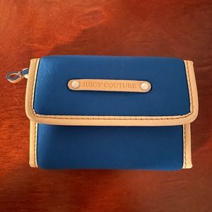 Juicy Couture Blue Compact Wallet
